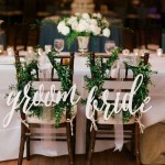 20 Chic Wedding Chair Decoration Ideas for Bride and Groom_017