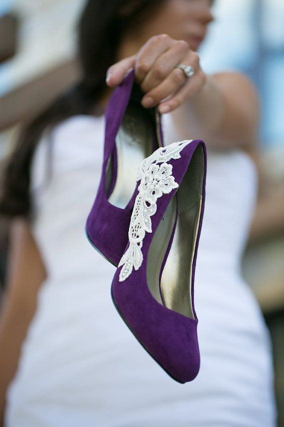Have a Crush on The 20 Amazing Purple Wedding Shoes