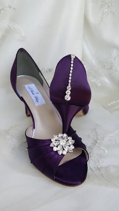 Amazing Purple Wedding Shoes!