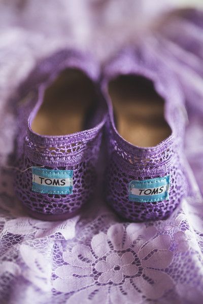 Amazing Purple Wedding Shoes!