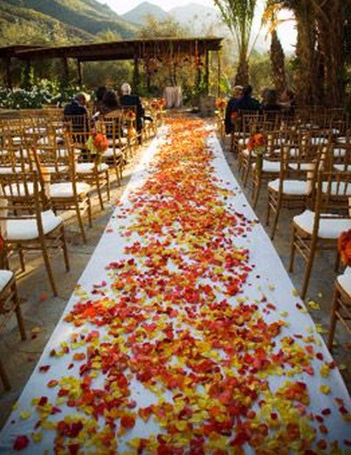  16 Awesome Outside Fall Wedding Ideas 