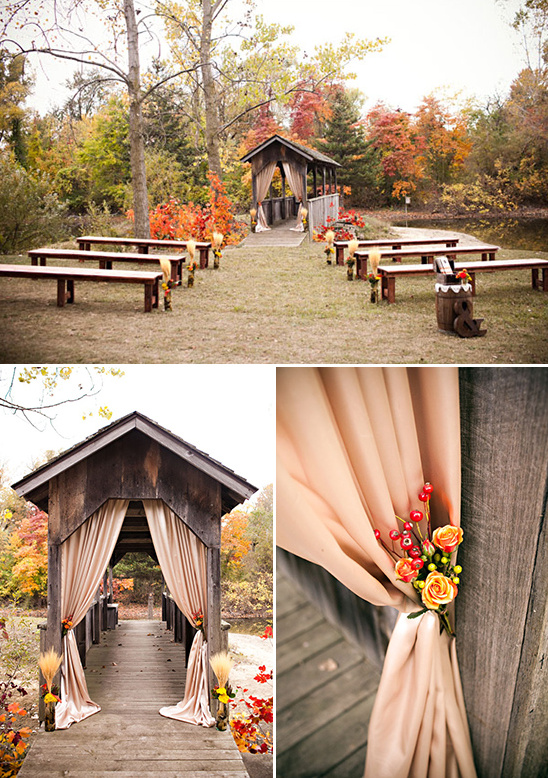  16 Awesome Outside Fall Wedding Ideas 