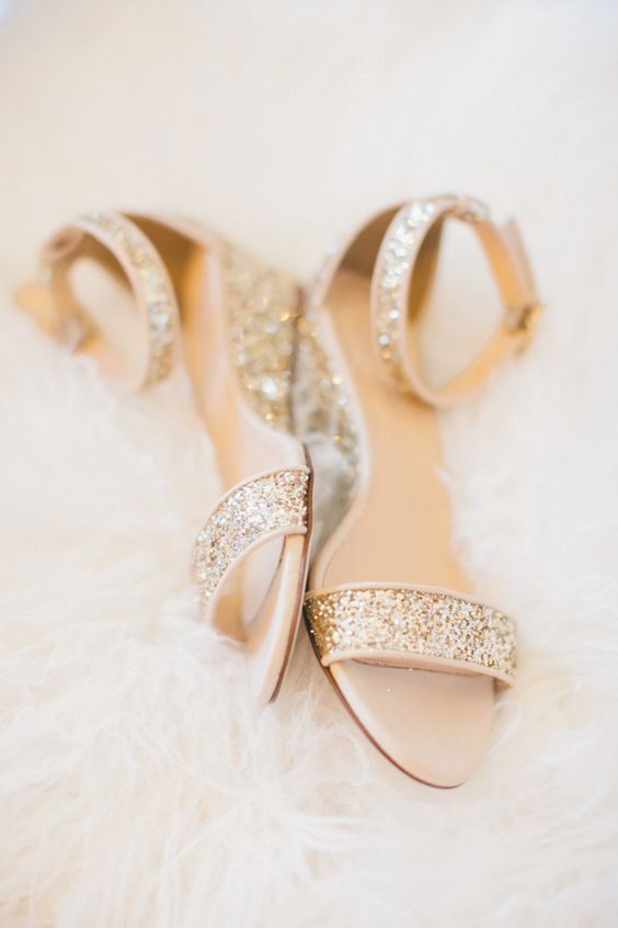  Drop-Dead-Gorgeous GOLD Wedding Shoes Ideas 