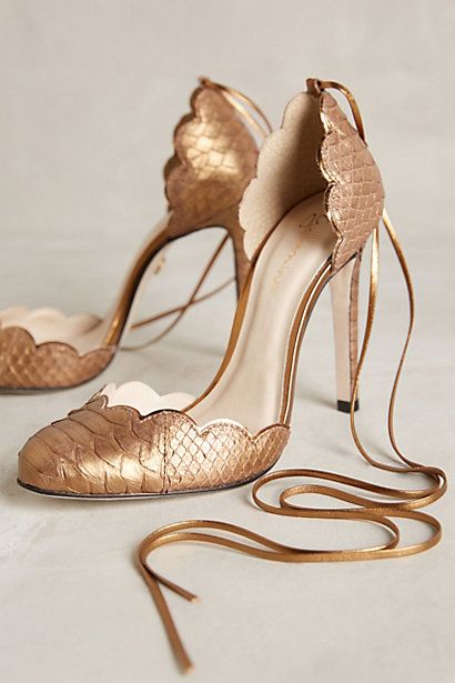  Drop-Dead-Gorgeous GOLD Wedding Shoes Ideas 