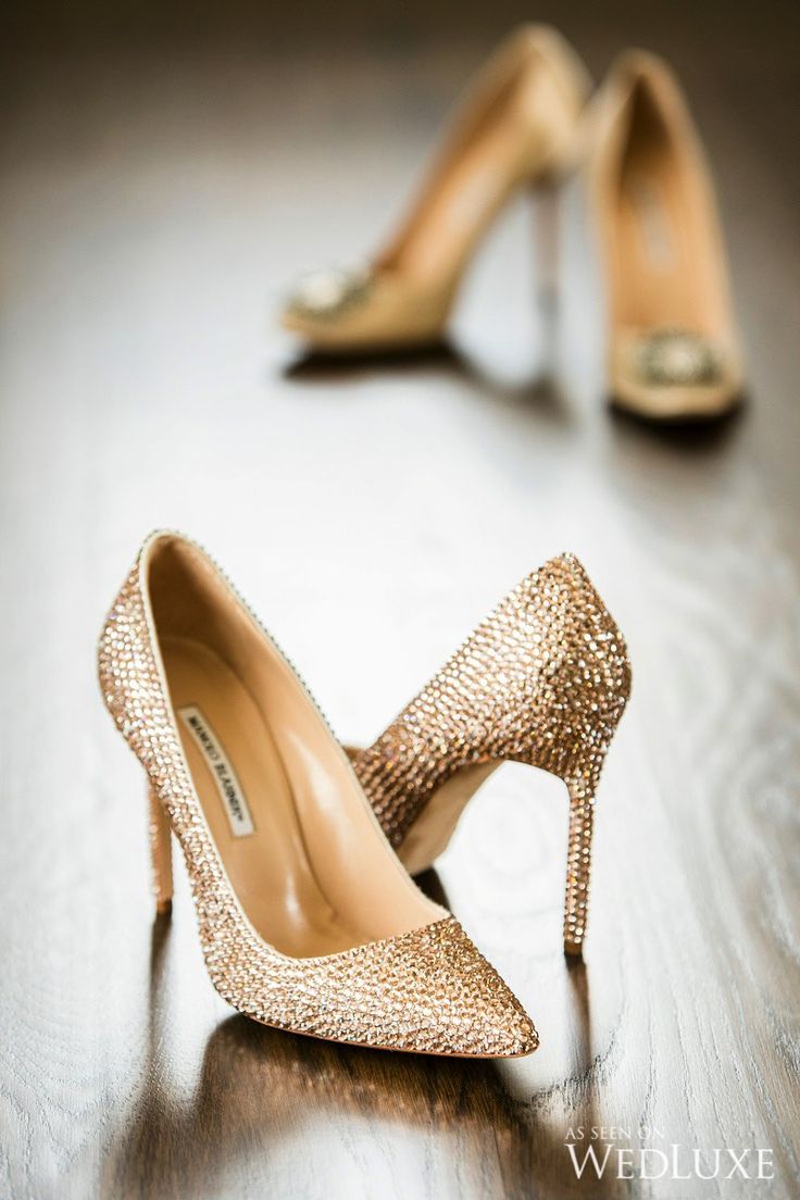  Drop-Dead-Gorgeous GOLD Wedding Shoes Ideas 