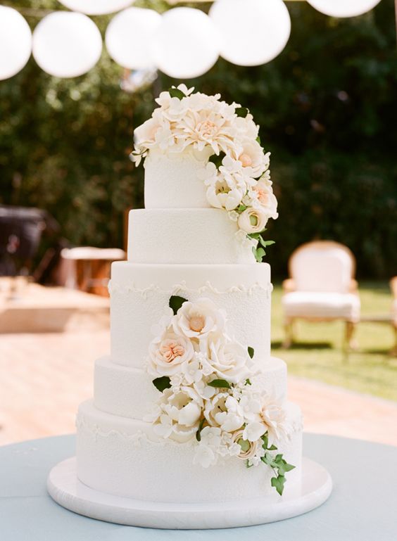  20 Most Romantic Floral Wedding Cakes You Can Imagine 