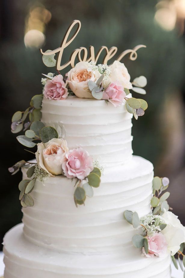  20 Most Romantic Floral Wedding Cakes You Can Imagine 