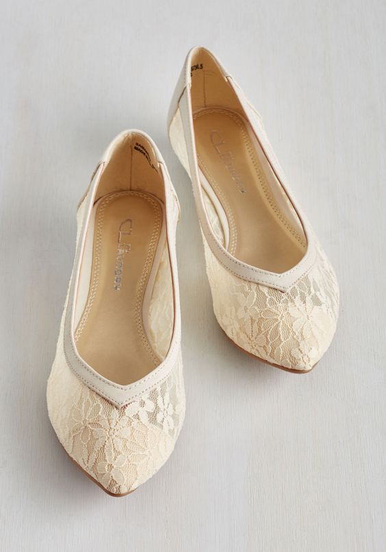  22 Breath-taking Ivory Wedding Shoes for Your Dress 