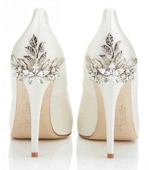 ivory wedding slippers