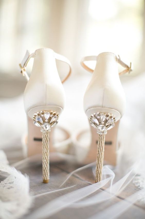  22 Breath-taking Ivory Wedding Shoes for Your Dress 