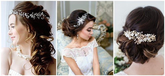 Breath-taking Wedding Hair Accessories to Embrace