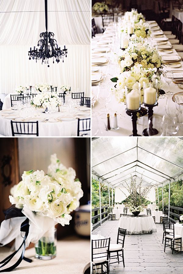 Black And White Wedding Decorations | Awesome Ideas 