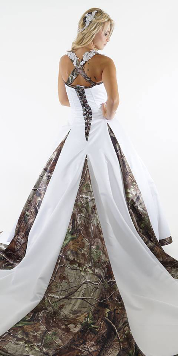  Camo Wedding Dresses For the Modern bride 