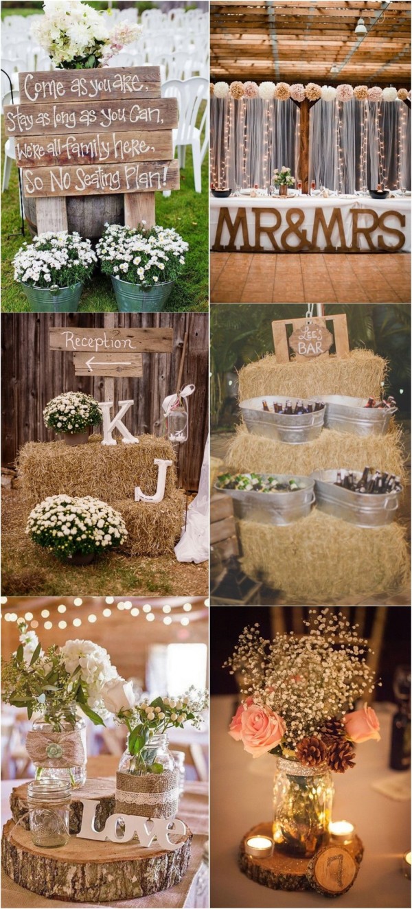 16 Rustic Country Wedding Ideas to Shine in 2020
