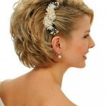 Chic and Stylish Wedding Hairstyles for Short Hair_06