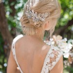 Chic and Stylish Wedding Hairstyles for Short Hair_37