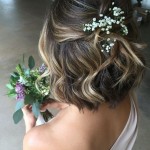 Chic and Stylish Wedding Hairstyles for Short Hair_46