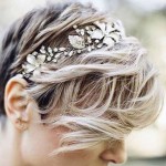 Chic and Stylish Wedding Hairstyles for Short Hair_48