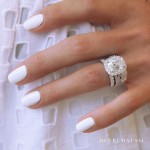 Perfect Wedding Nail Ideas to Shine 15