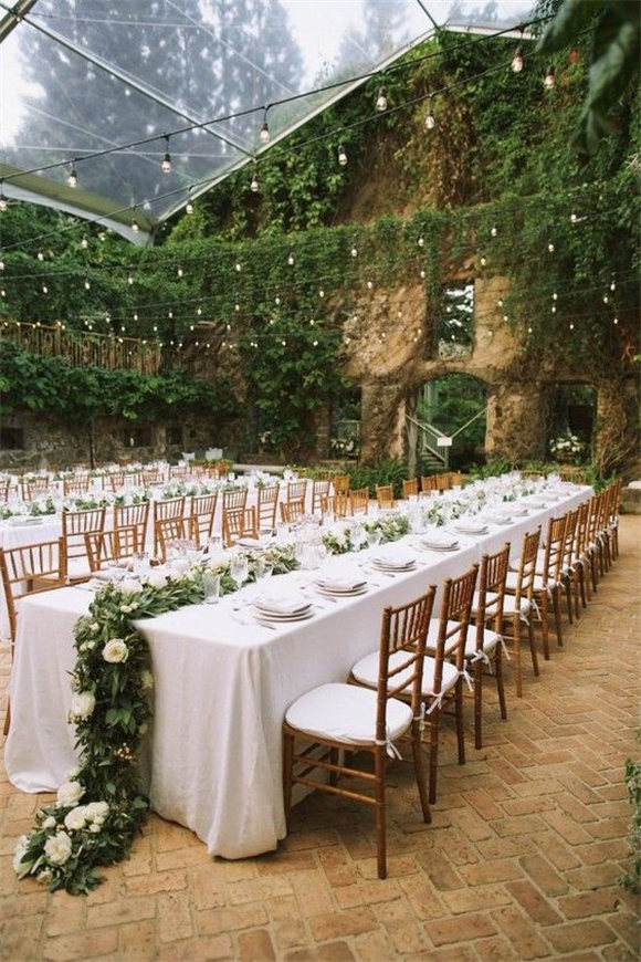 Greenery Wedding Decoration Ideas