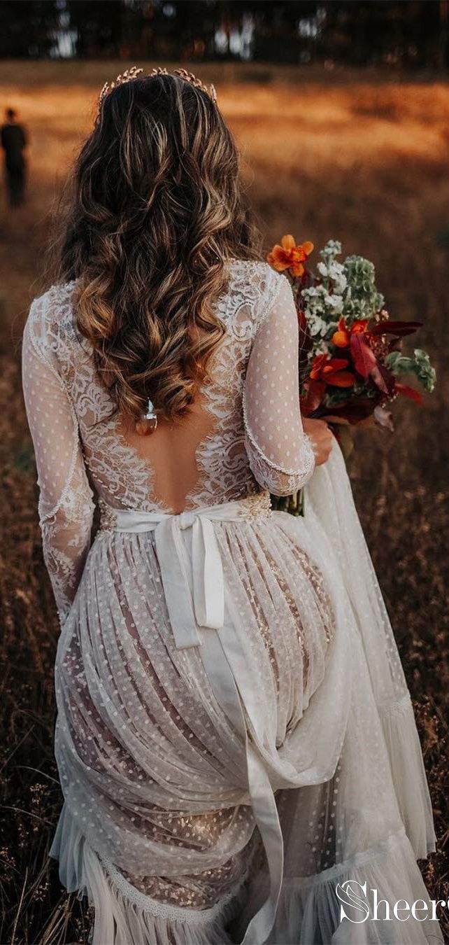 Breath-taking Boho Wedding Dresses Can’t Miss