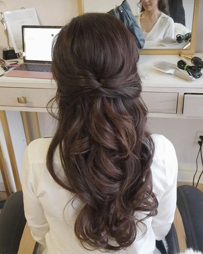 Half Up Half Down Wedding Hairstyles Every Bride Will Love