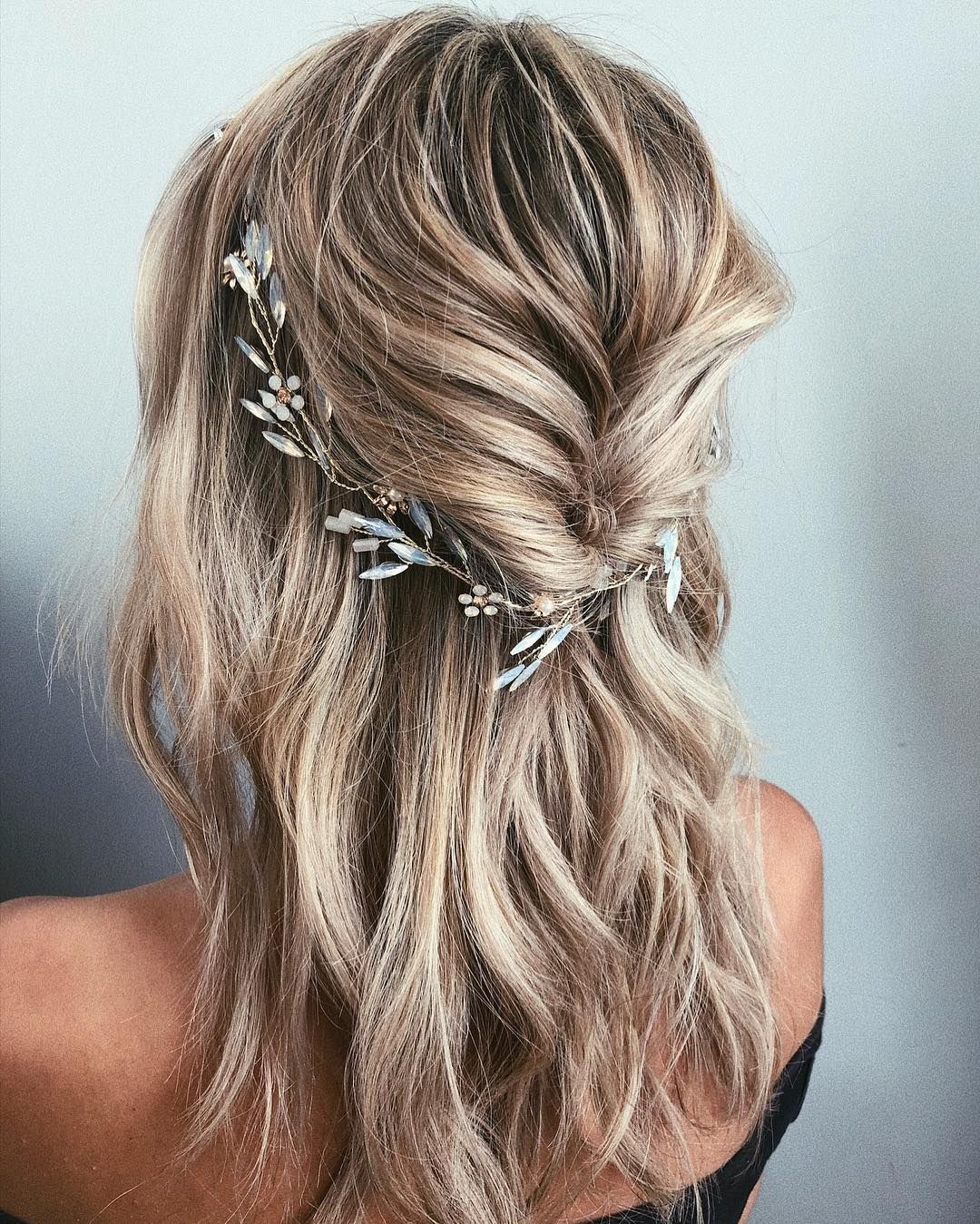 Half Up Half Down Wedding Hairstyles Every Bride Will Love