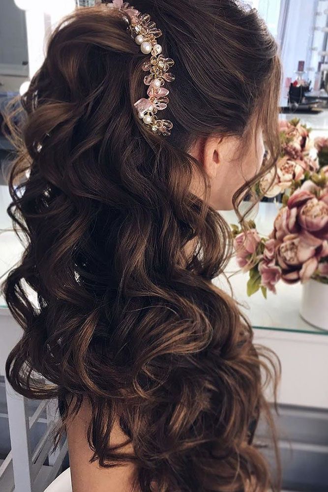 Half Up Half Down Wedding Hairstyles Every Bride Will Love