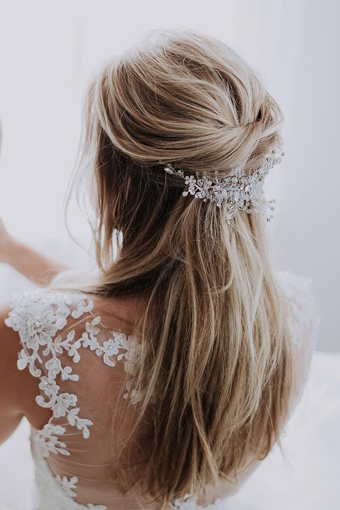 Half Up Half Down Wedding Hairstyles Every Bride Will Love