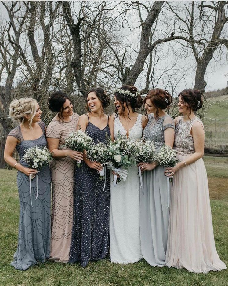 Mismatched Bridesmaid Dresses Your Girls Can't Say No to!