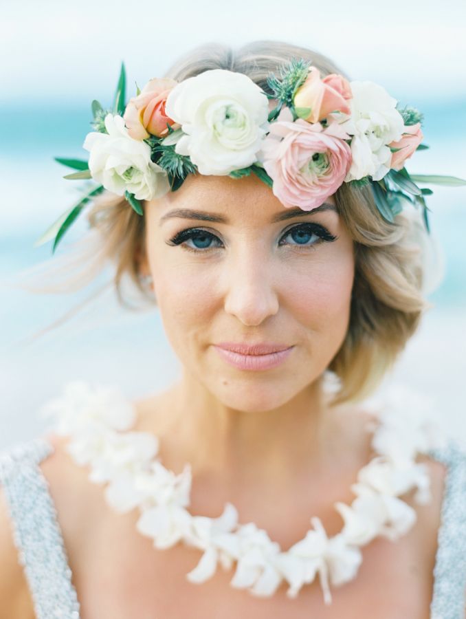 Romantic Flower Crowns for Spring and Summer Weddings