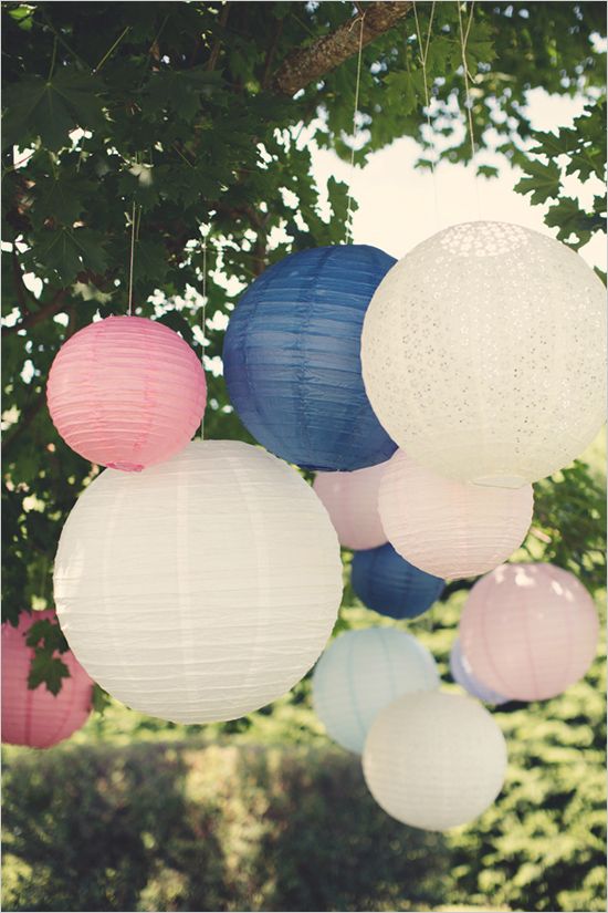Summer Wedding Color Combos to Rock - Pink and Blue