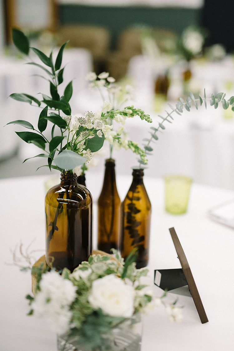 Romantic Greenery Wedding Centerpieces Romantic Greenery Wedding Centerpieces
