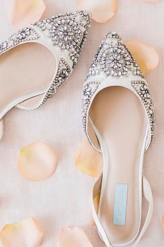 Chic and Comfy Flat Wedding Shoes for 2019