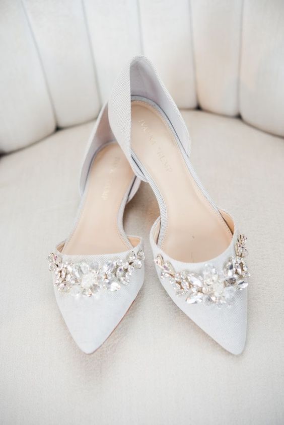 Chic and Comfy Flat Wedding Shoes for 2019