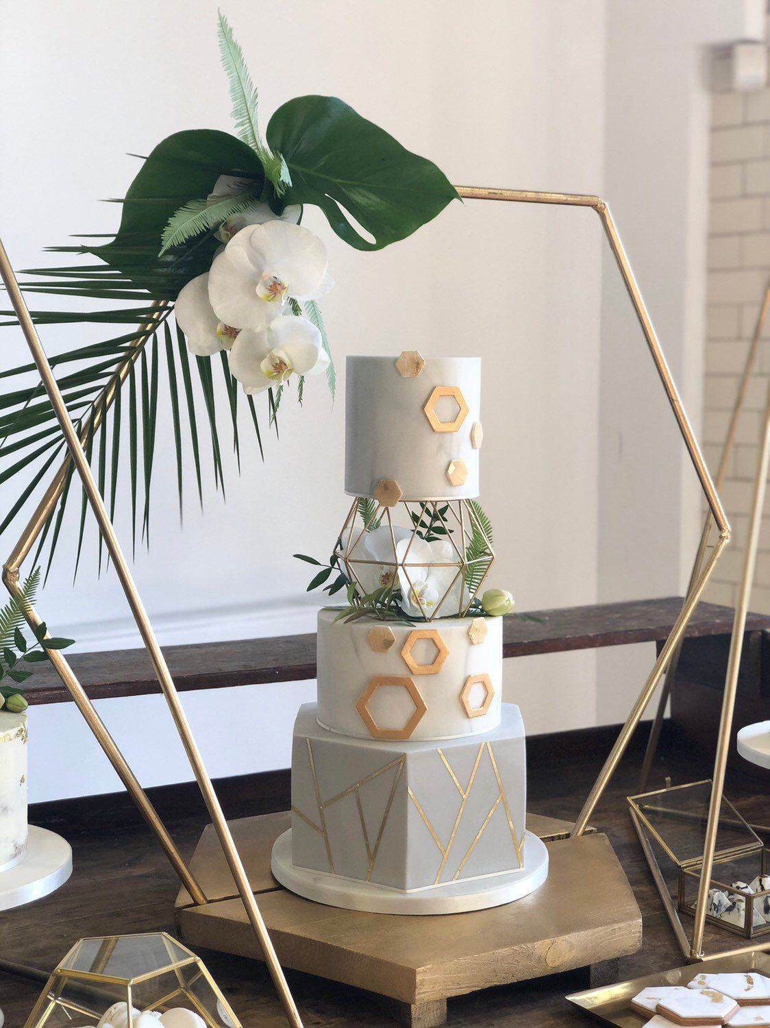Creative and Stylish Geometric Wedding Decors
