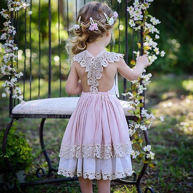 Cute Summer Flower Girl Dresses for The Little Angels