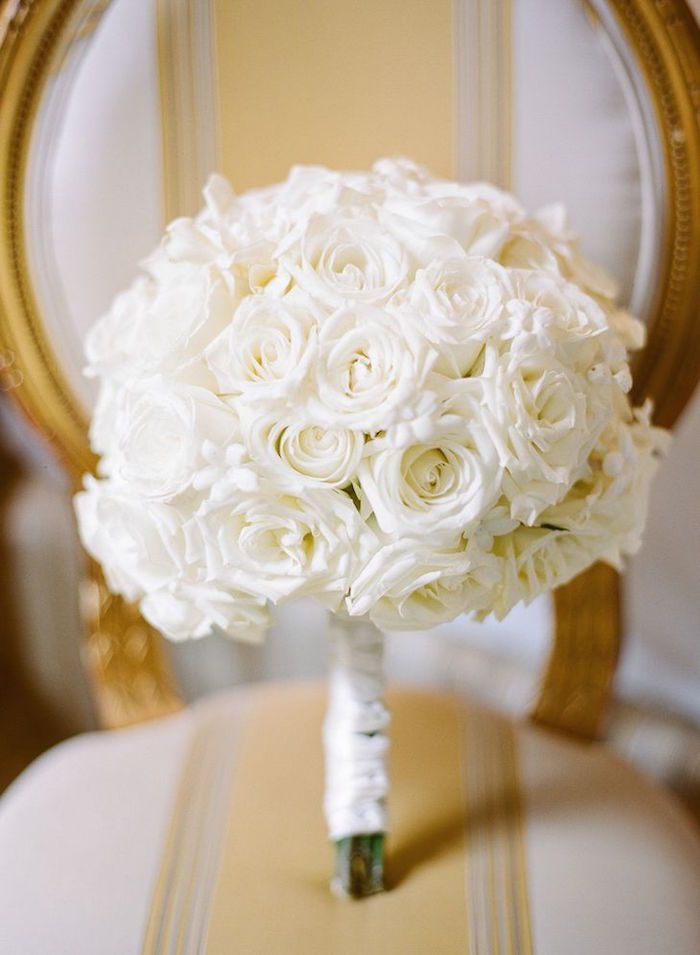 White Wedding Bouquets for Every Season