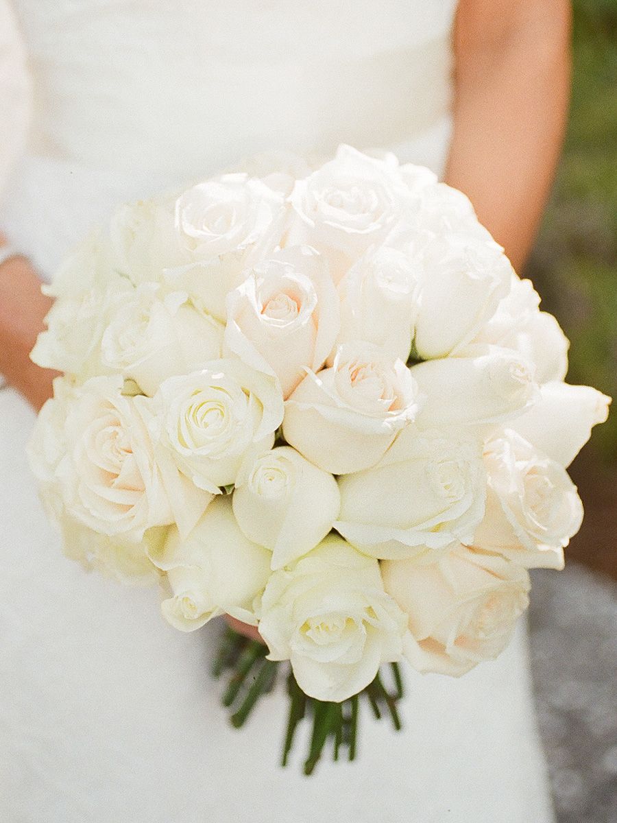 White Wedding Bouquets for Every Season