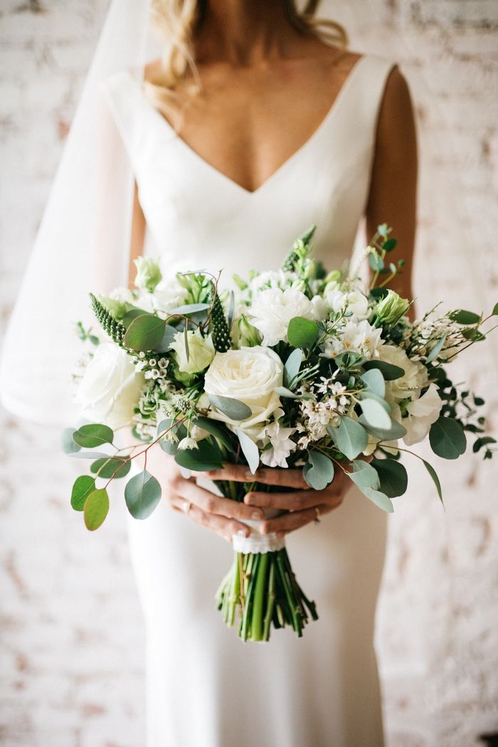 White Wedding Bouquets for Every Season