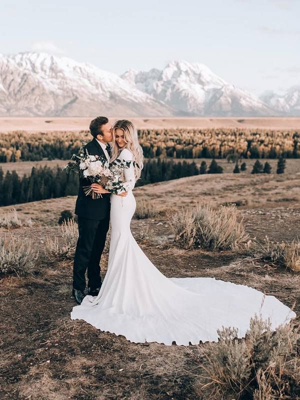 Breath-taking Mountain Wedding Photo Ideas