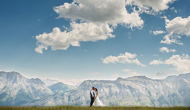 Breath-taking Mountain Wedding Photo Ideas