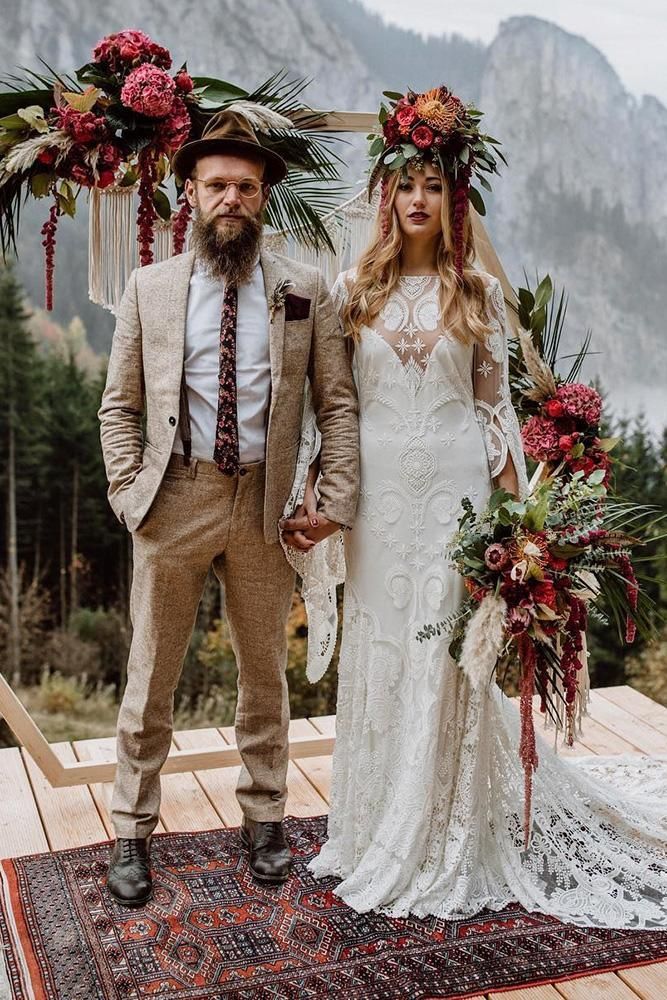 Charming Boho Groom Attire Ideas to Love