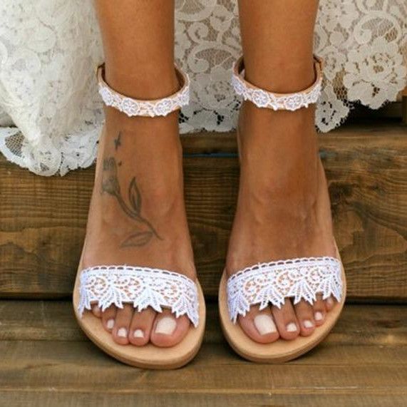 Comfy Wedding Sandals to Blow Your Mind Away