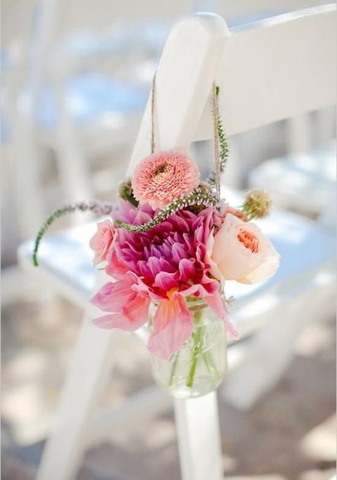 Creative Summer Wedding Aisle Decoration Ideas to Inspire