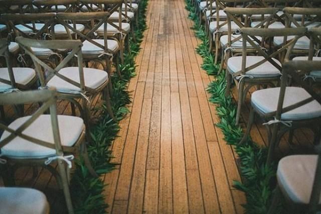 Creative Summer Wedding Aisle Decoration Ideas to Inspire