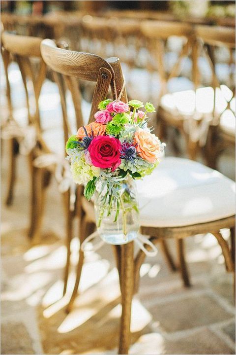 Creative Summer Wedding Aisle Decoration Ideas to Inspire