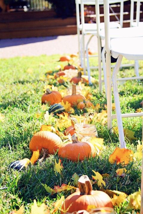 Fall Wedding Aisle Decorations to Blow Your Mind Away!