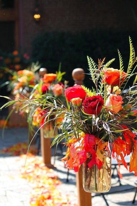 Fall Wedding Aisle Decorations to Blow Your Mind Away!