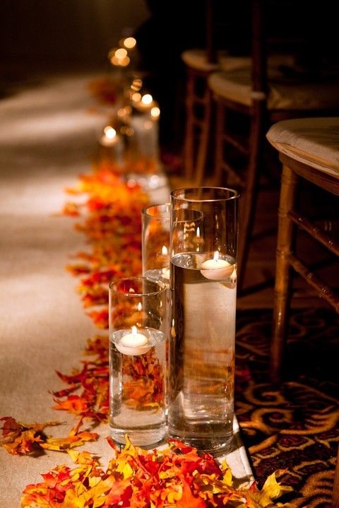 Fall Wedding Aisle Decorations to Blow Your Mind Away!